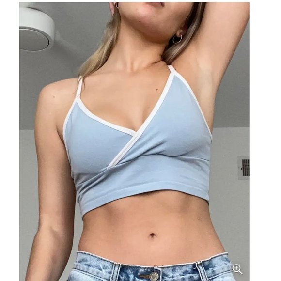 NWOT RARE Light Blue & White Amara Tank - Picture 2 of 7